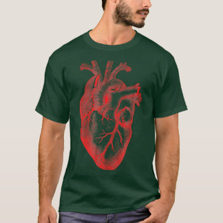 Anatomische Liebe zur Herzinsuffizienz Künstlerisc T-Shirt