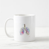 Anatomische Lungen Kaffeetasse (Links)