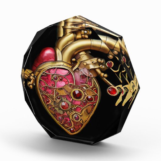 Anatomische Röhrchen und Geere aus Steampunkherz Fotoblock (Rechts)