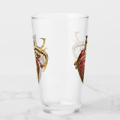 Anatomische Röhrchen und Geere aus Steampunkherz Glas (Links)