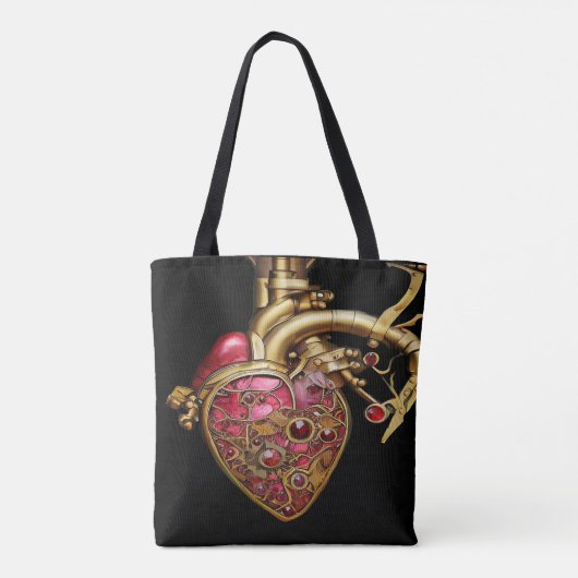 Anatomische Röhrchen und Geere aus Steampunkherz Tasche (Rückseite)