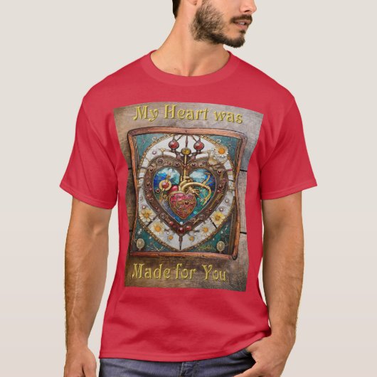 Anatomische Stahlreihe für das mechanische Herz T-Shirt (Vorderseite)