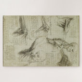 Anatomische Studien der Schulter - Leonardo da E2 Puzzle (Horizontal)