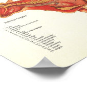 Anatomische Übersicht der Rinder - 18" x 24" Poster (Ecke)