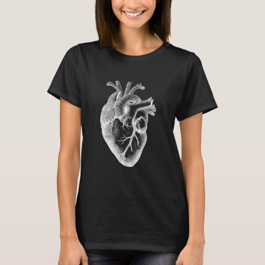 Anatomischer Arzt für das menschliche Herz T-Shirt (Vorderseite)