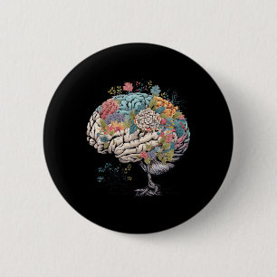 Anatomischer Hirnbaum Gewohnheitskrankheit Button