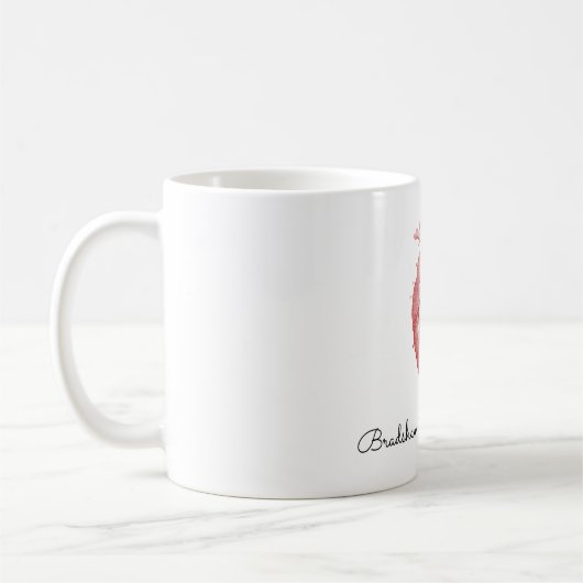Anatomischer Individuelle Name Kaffeetasse (Links)