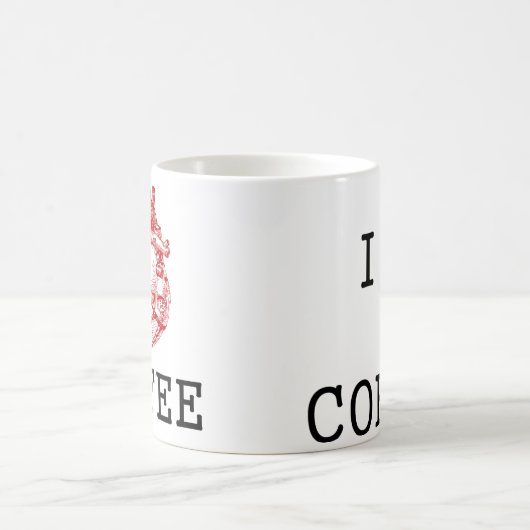 Anatomischer Kaffee des Herzens I Kaffeetasse (Mittel)