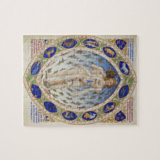 Anatomischer Mann - Puzzlespiel Puzzle (Horizontal)