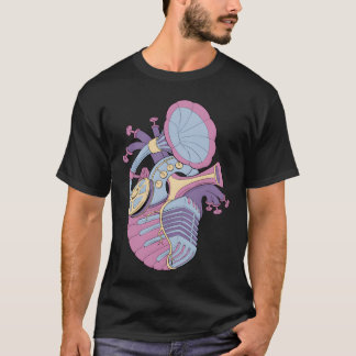 Anatomischer Musiker T-Shirt