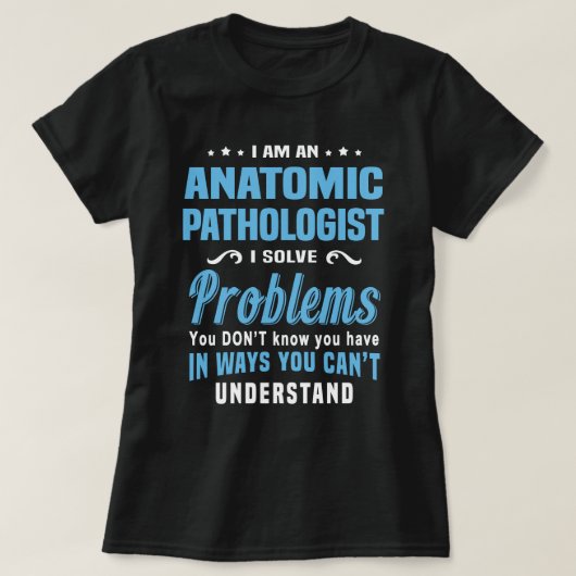 Anatomischer Pathologe T-Shirt (Design vorne)