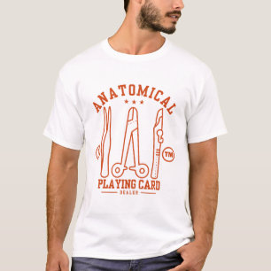Anatomischer Spielkartenverkäufer T-Shirt