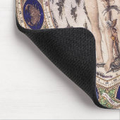 Anatomischer Zodiac-Mensch Mousepad (Ecke)