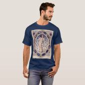 Anatomischer Zodiac-Mensch T-Shirt (Vorne ganz)