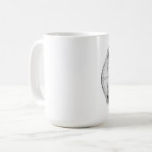 Anatomisches Auge Kaffeetasse (Vorderseite Links)