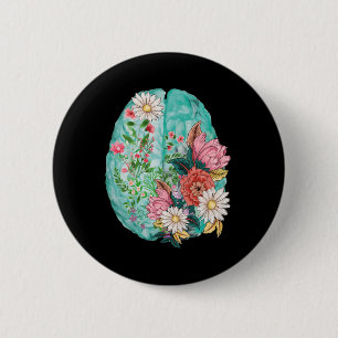 Anatomisches Bewusstsein des menschlichen Gehirns  Button