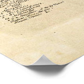 Anatomisches Diagramm aus Cyclopaedia 1728 Poster (Ecke)