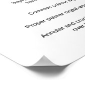 Anatomisches Diagramm der menschlichen Hand und de Poster (Ecke)