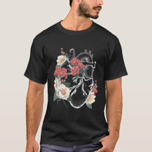 Anatomisches Er und Blume Anatomie, Kardiologe T-Shirt