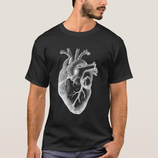 Anatomisches Geschenkherz A T-Shirt (Vorderseite)