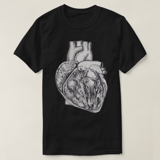 Anatomisches Herz 2 T-Shirt (Design vorne)
