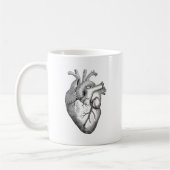 Anatomisches Herz Kaffeetasse (Links)