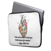 Anatomisches Herz Laptopschutzhülle (Vorderseite Links)