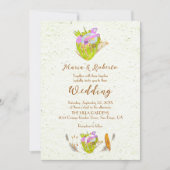 Anatomisches Herz mexikanischer Hochzeit Einladung (Vorderseite)