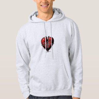 Anatomisches Herz mit Lebensstil Hoodie