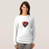 Anatomisches Herz mit Lebensstil T-Shirt (Vorne ganz)