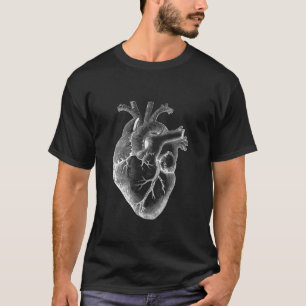 Anatomisches Herz-Shirt, Kardiologe Shirt, Herz T-Shirt