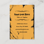 anatomisches Herz Visitenkarte (Rückseite)