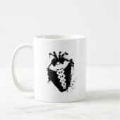 Anatomisches Herz von Caduceus Kaffeetasse (Links)