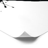 Anatomisches Herz von Caduceus Poster (Ecke)