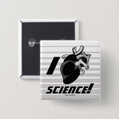 (Anatomisches Herz-) Wissenschaft I Button (Vorne & Hinten)