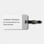 (Anatomisches Herz-) Wissenschaft I Gepäckanhänger (Rückseite horizontal)