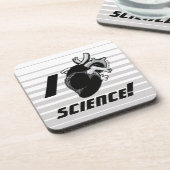 (Anatomisches Herz-) Wissenschaft I Getränkeuntersetzer (Linke Seite)