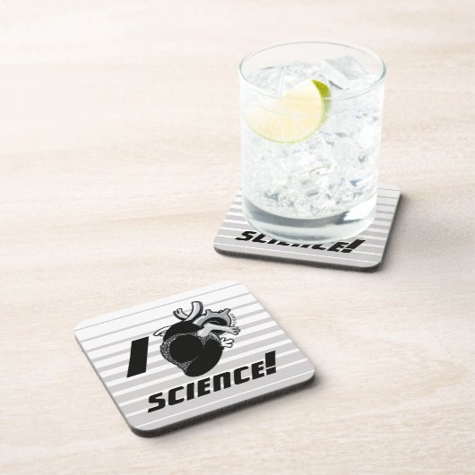 (Anatomisches Herz-) Wissenschaft I Getränkeuntersetzer (Rechte Seite)