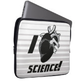 (Anatomisches Herz-) Wissenschaft I Laptopschutzhülle (Vorne Rechts)