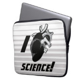 (Anatomisches Herz-) Wissenschaft I Laptopschutzhülle (Vorderseite Links)