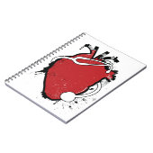 Anatomisches Herzstethoskop Notizblock (Linke Seite)