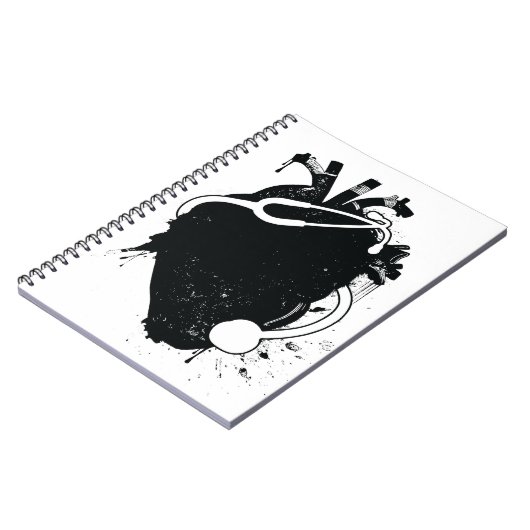 anatomisches Herzstethoskop Notizblock (Linke Seite)