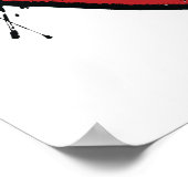 Anatomisches Herzstethoskop Poster (Ecke)