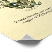 Anatomisches Poster für Handgelenke (Ecke)