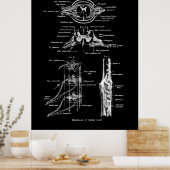 Anatomisches Spinalposter Poster (Küche)