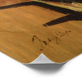 Anatomisches zeichn des Kopfes Poster (Ecke)