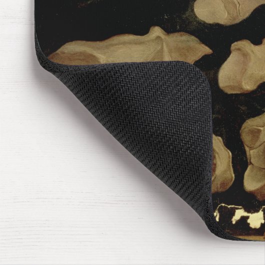 Anatomisches Zeichnen der Knochen des Fußes Mousepad (Ecke)