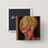 Anatomisches Zeichnen des menschlichen Kopfes Button (Vorne & Hinten)