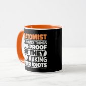 Anatomist versuche ich, die Dinge Cool nachzuweise Tasse (Vorderseite Links)
