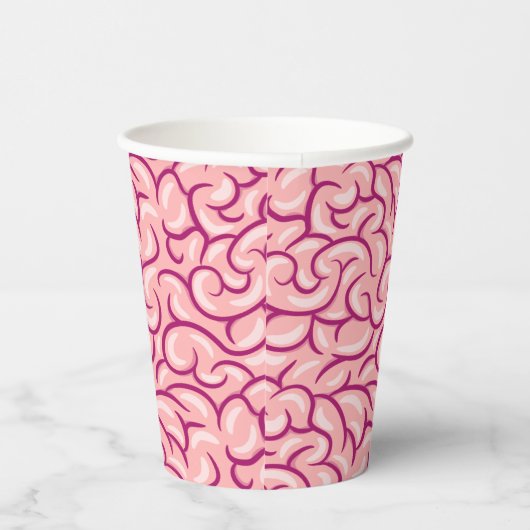 Anatomy Brain Pappbecher (Rechts)